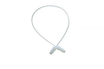 Hose, pressure complete. For DOSIClip dosing pump, spare part, 34.8 cm long, front view